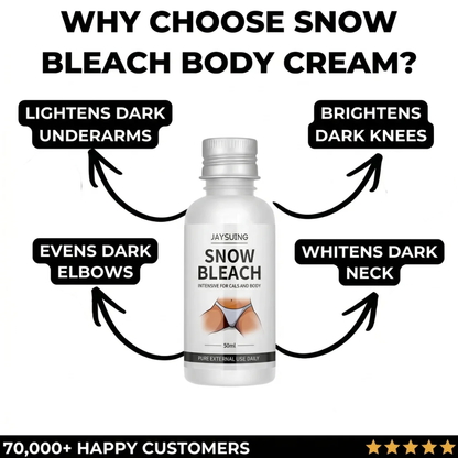 Snow Bleach Body Cream