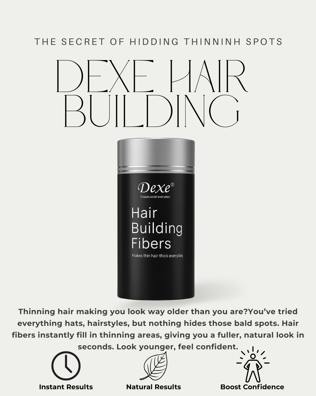 Dexe- Hair Building Fibers