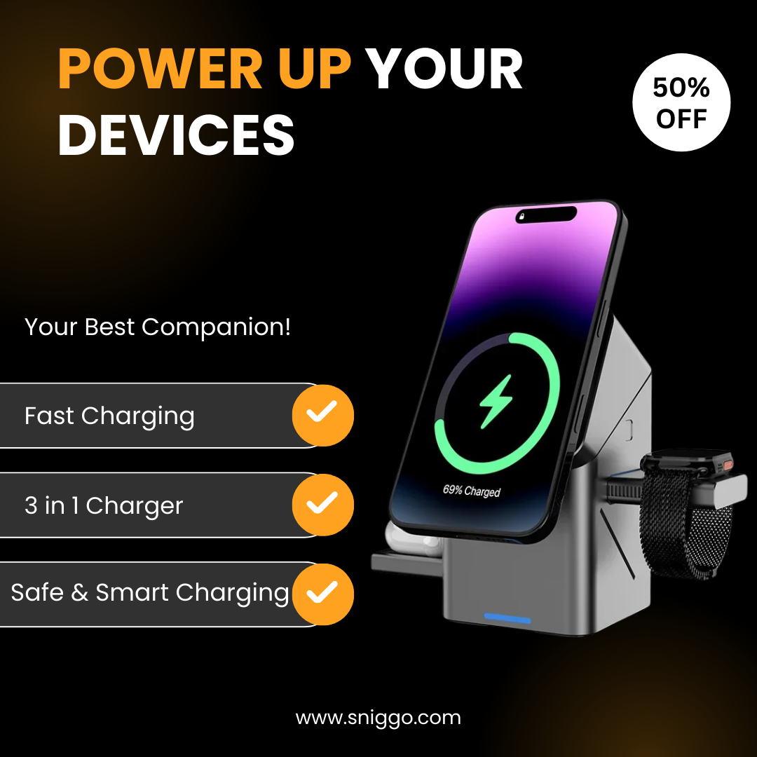 Mega Port 3 in 1 Charger