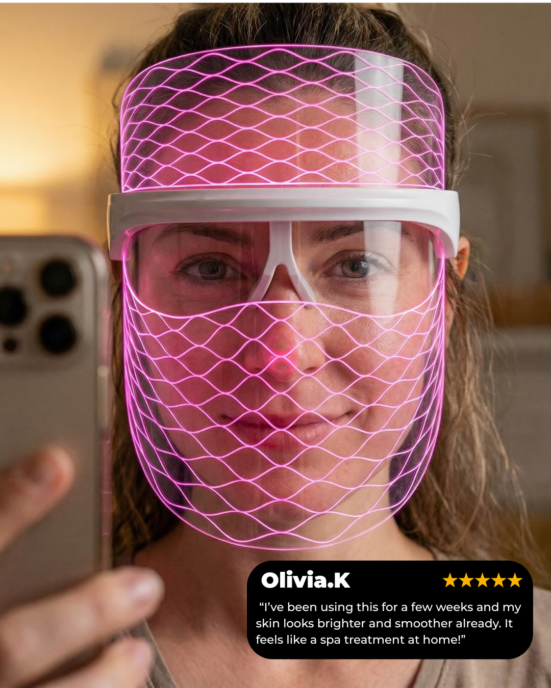 GlowVibe™ Face Mask