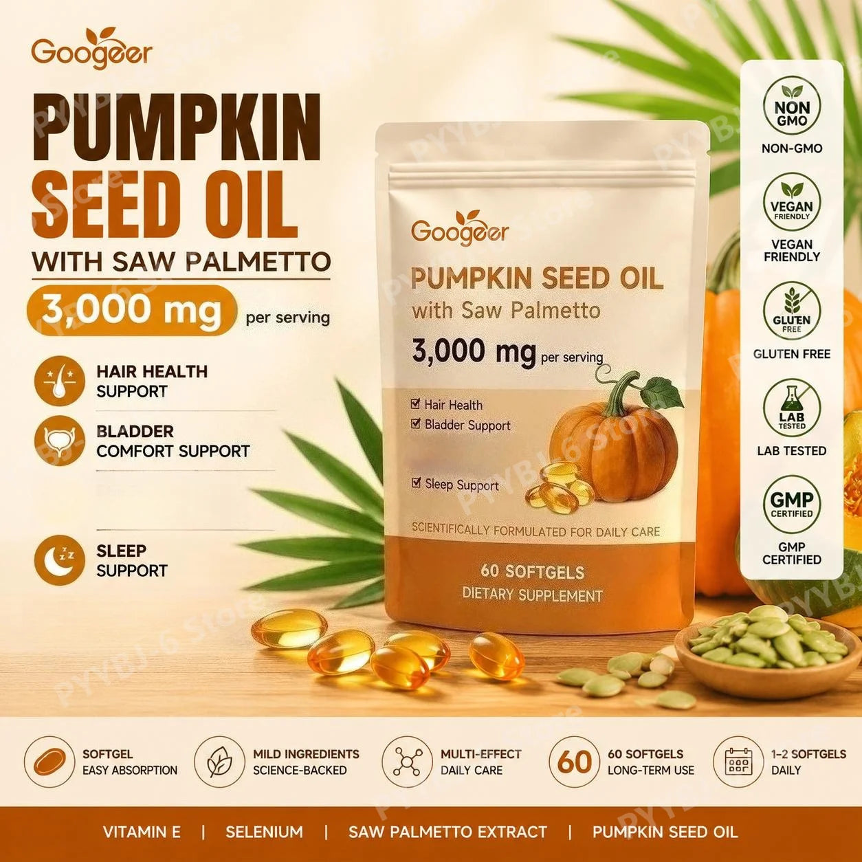 Googeer™ Pumpkin Seed Oil