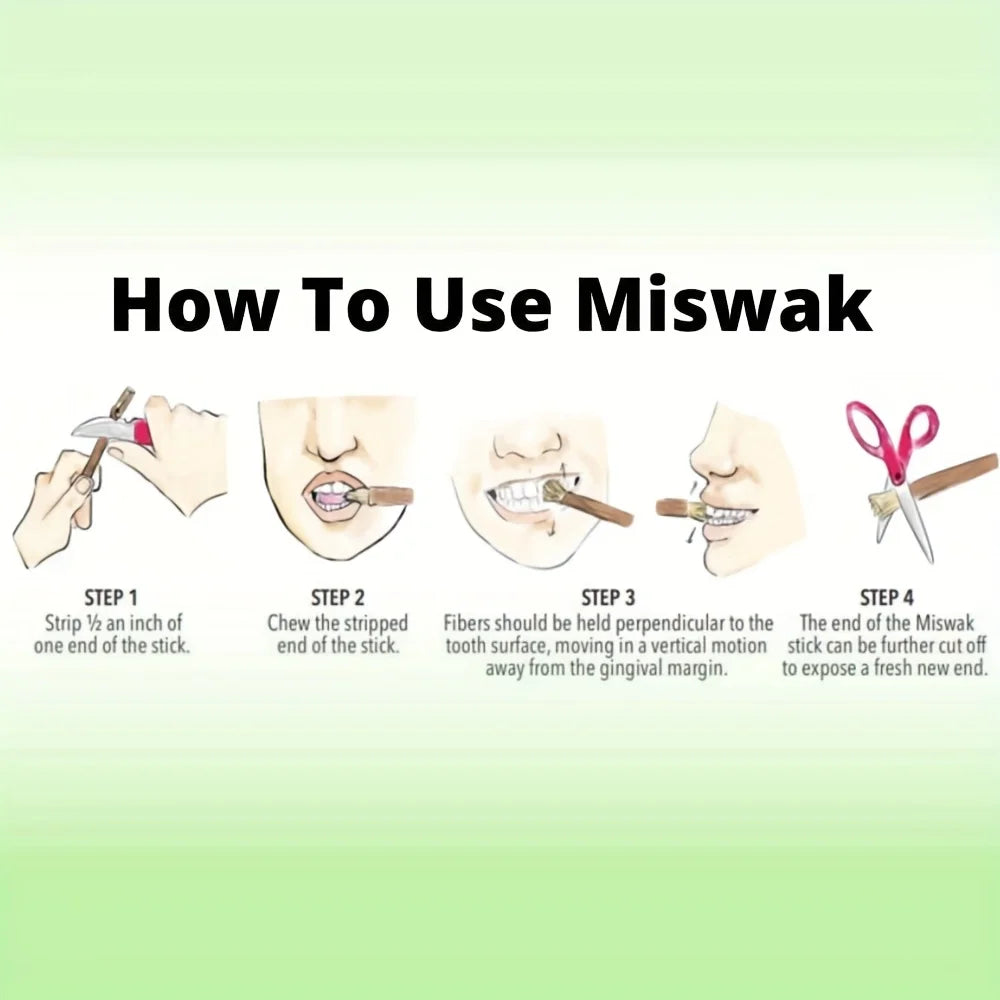 Smile Root Miswak Sticks