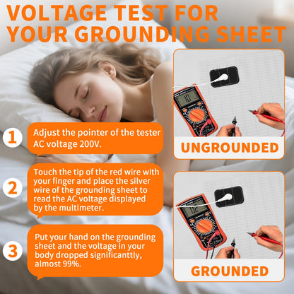 EarthVeil™ Grounding Bedsheet