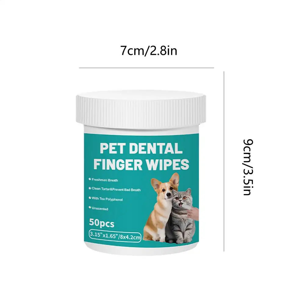 Pet Teeth Cleaning Wipes
