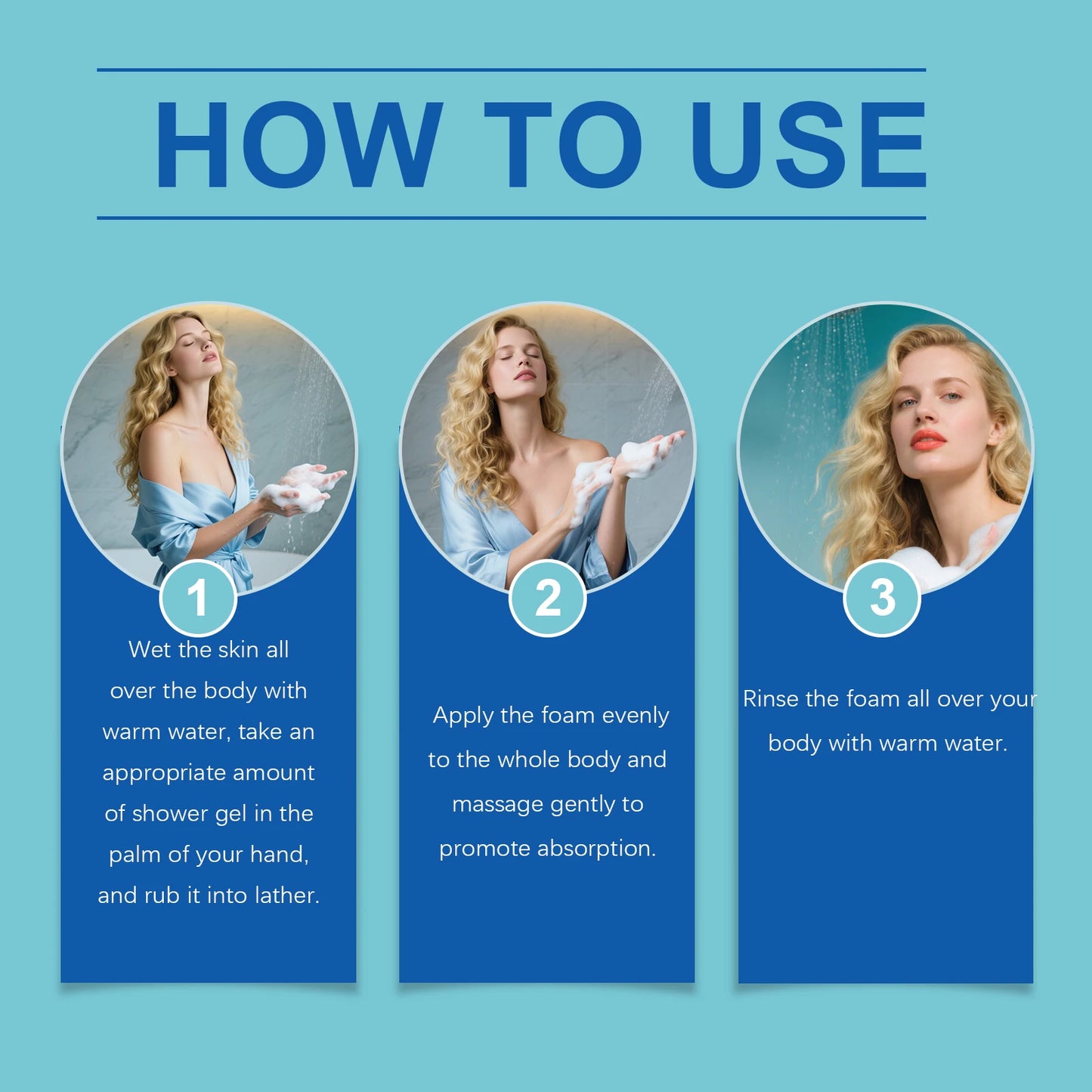 Salicylic Acid Body Wash Anti Acne Exfoliator Remove Dead Skin Brightening Shrink Pores Oil Control Smoothing Nourish Shower Gel