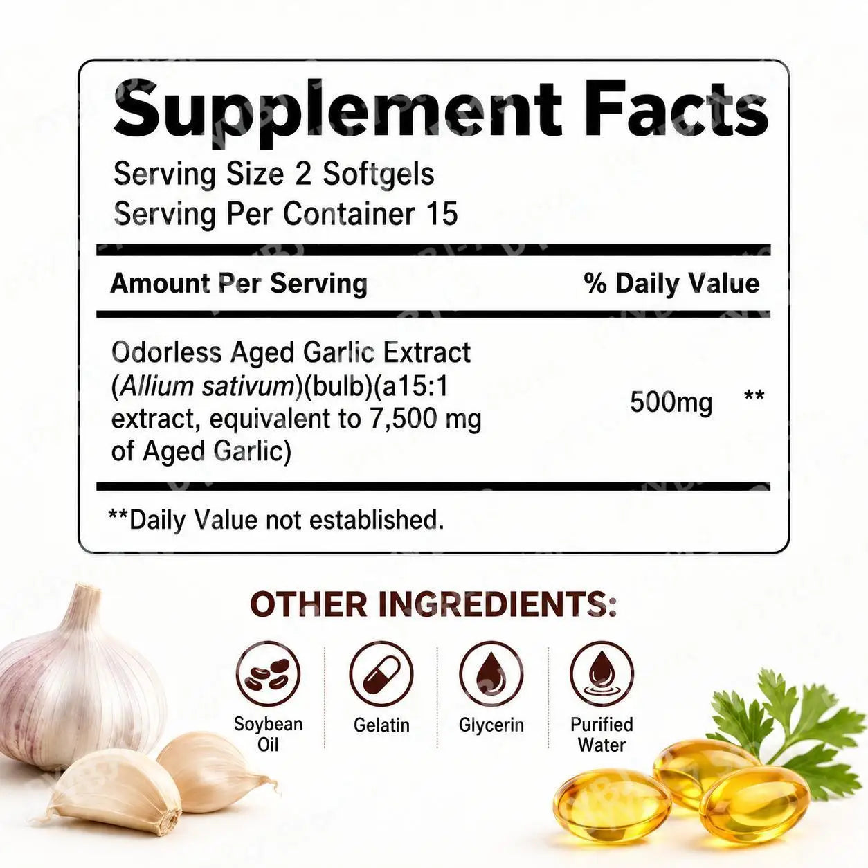 Heartiva - Aged Garlic Extract