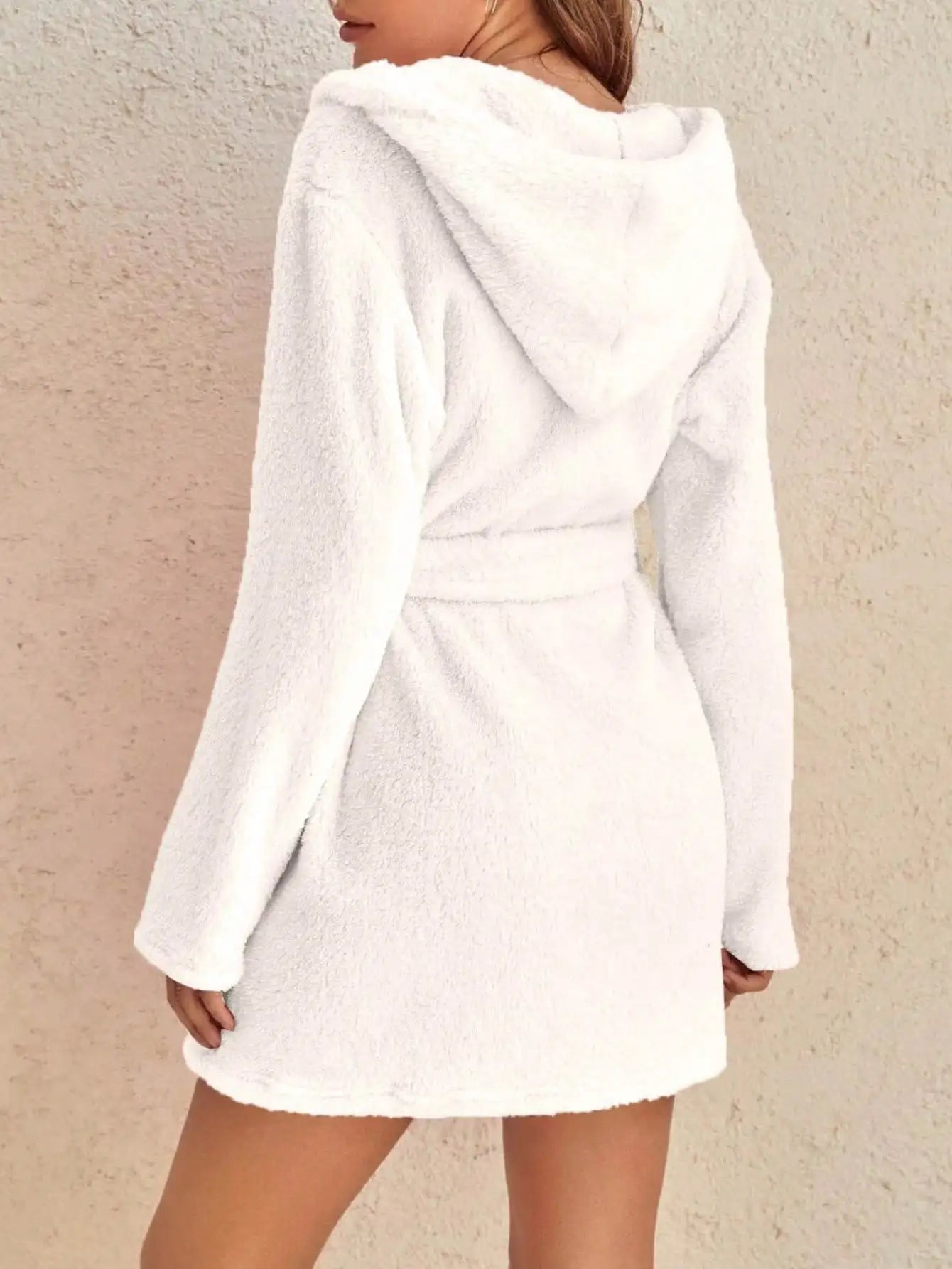 Women's hooded robe