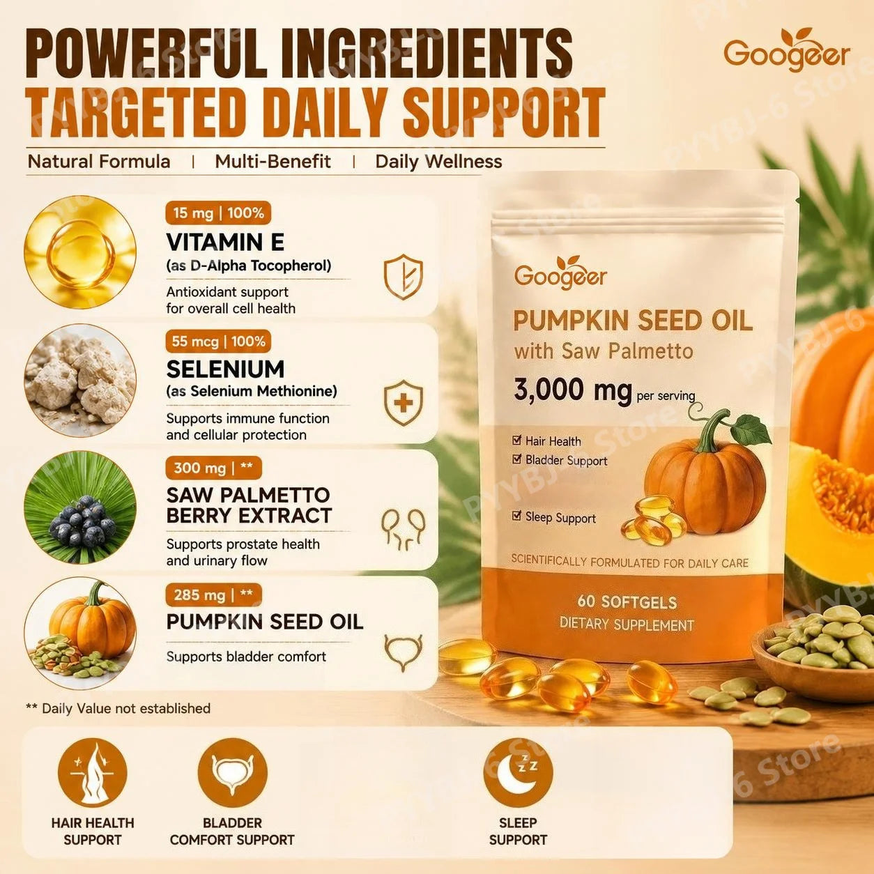 Googeer™ Pumpkin Seed Oil