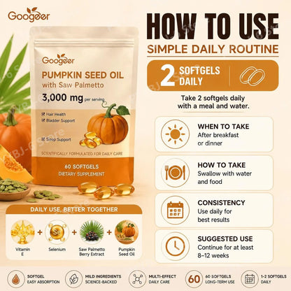 Googeer™ Pumpkin Seed Oil