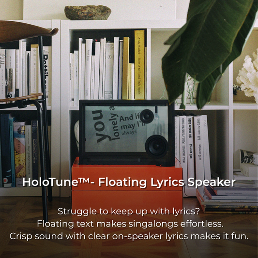 HoloTune™- Floating Lyrics Speakers