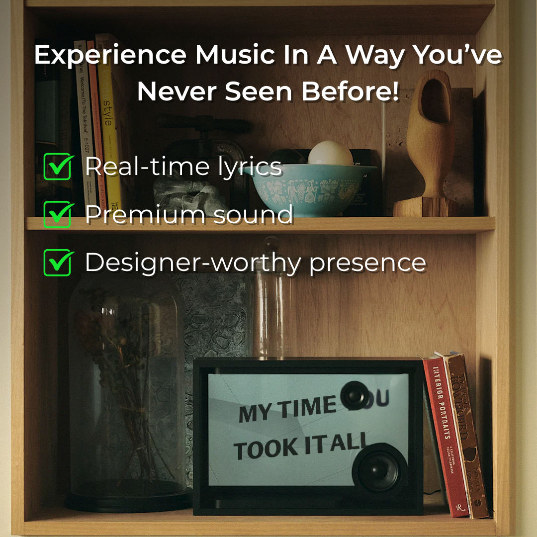 HoloTune™- Floating Lyrics Speakers