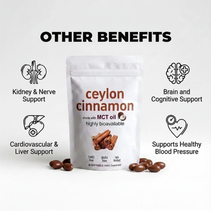 Insulana -Ceylon Cinnamon Soft gels