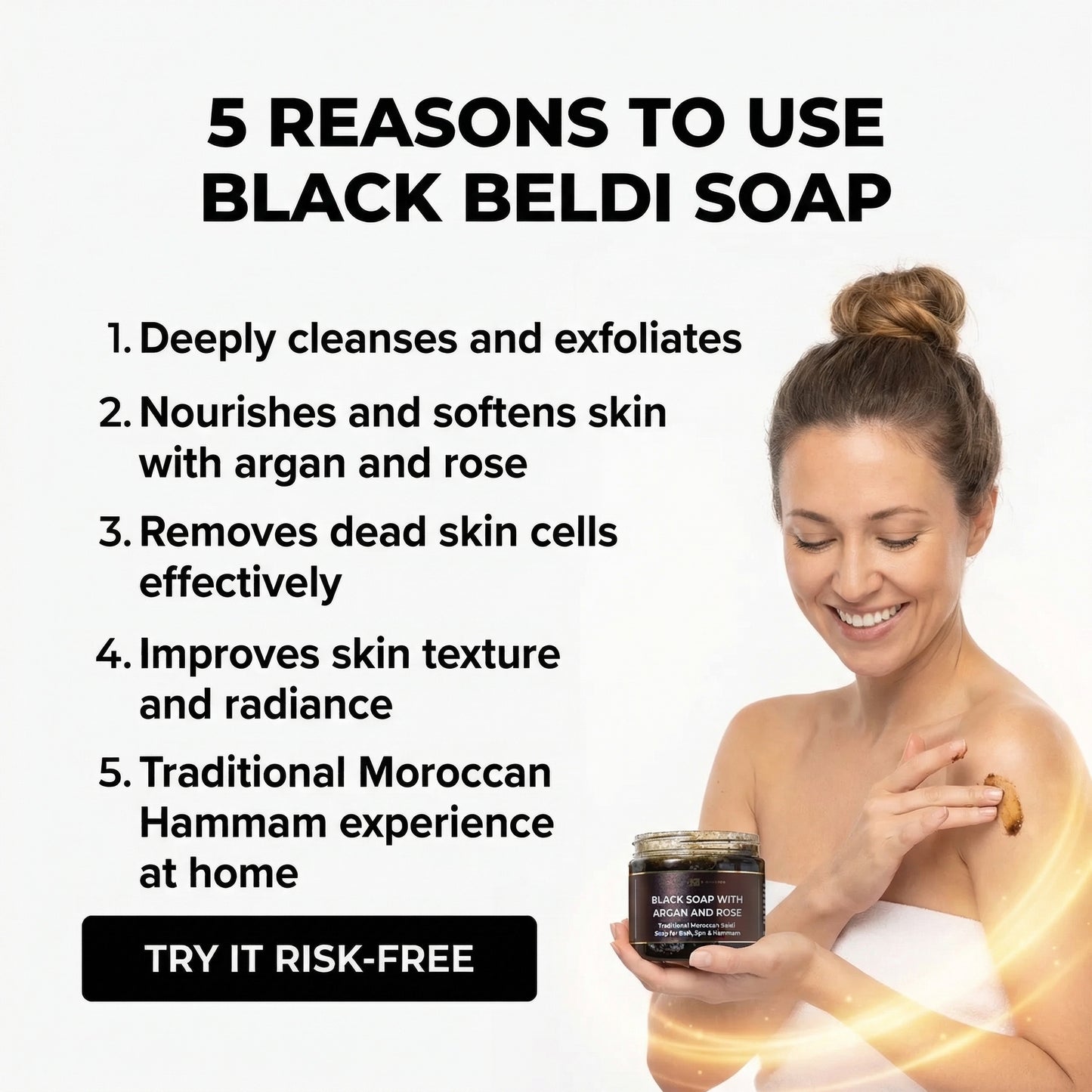 Black Beldi Exfoliating Soap