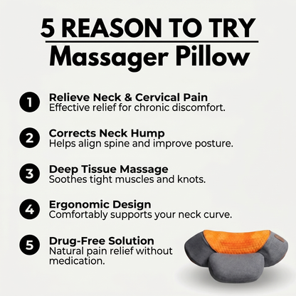 Cervora-Massager Pillow