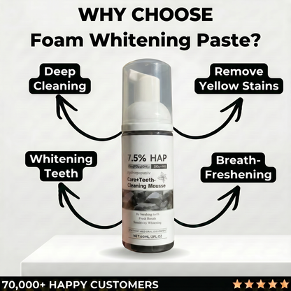 Foam Whitening Paste
