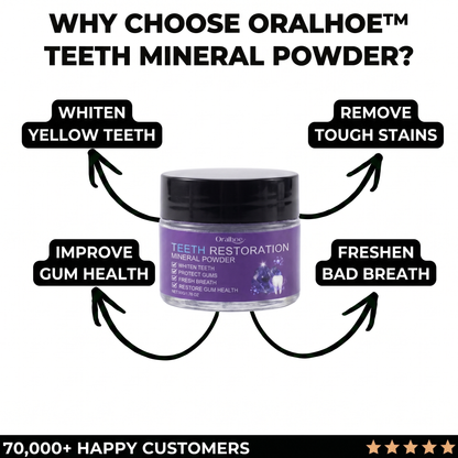 Oralhoe™ Teeth Mineral Powder