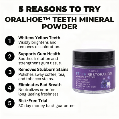 Oralhoe™ Teeth Mineral Powder