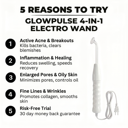 GlowPulse 4-in-1 Electro Wand