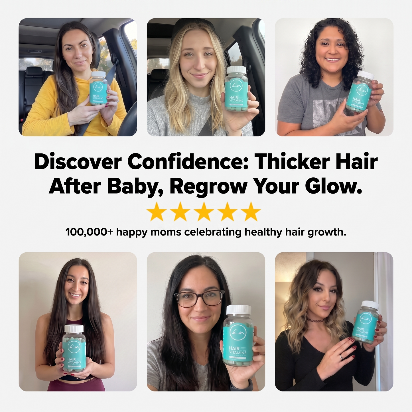 Postpartum Hair Growth Gummies