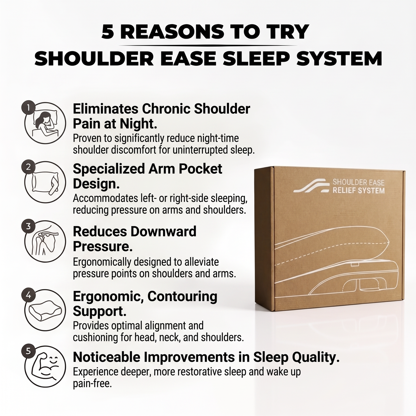 ShoulderEase Sleep System