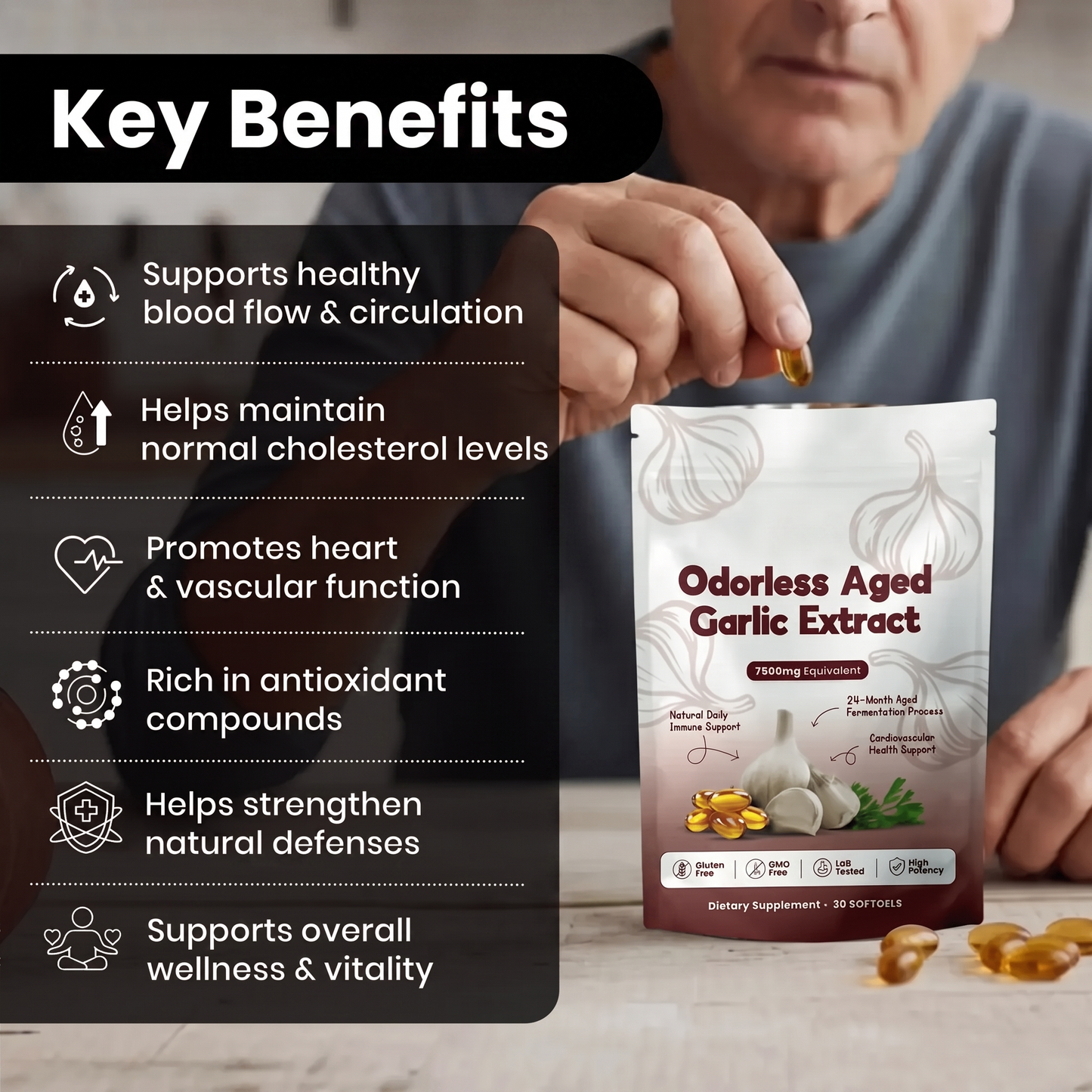 Heartiva - Aged Garlic Extract