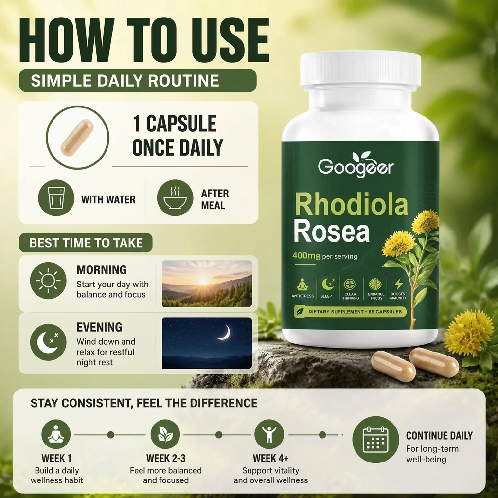 Rhodiola Rosea Capsules