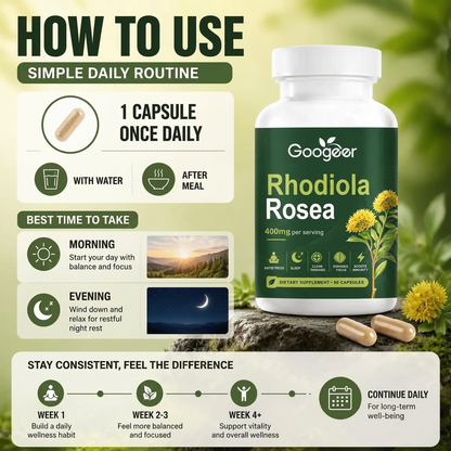 Rhodiola Rosea Capsules