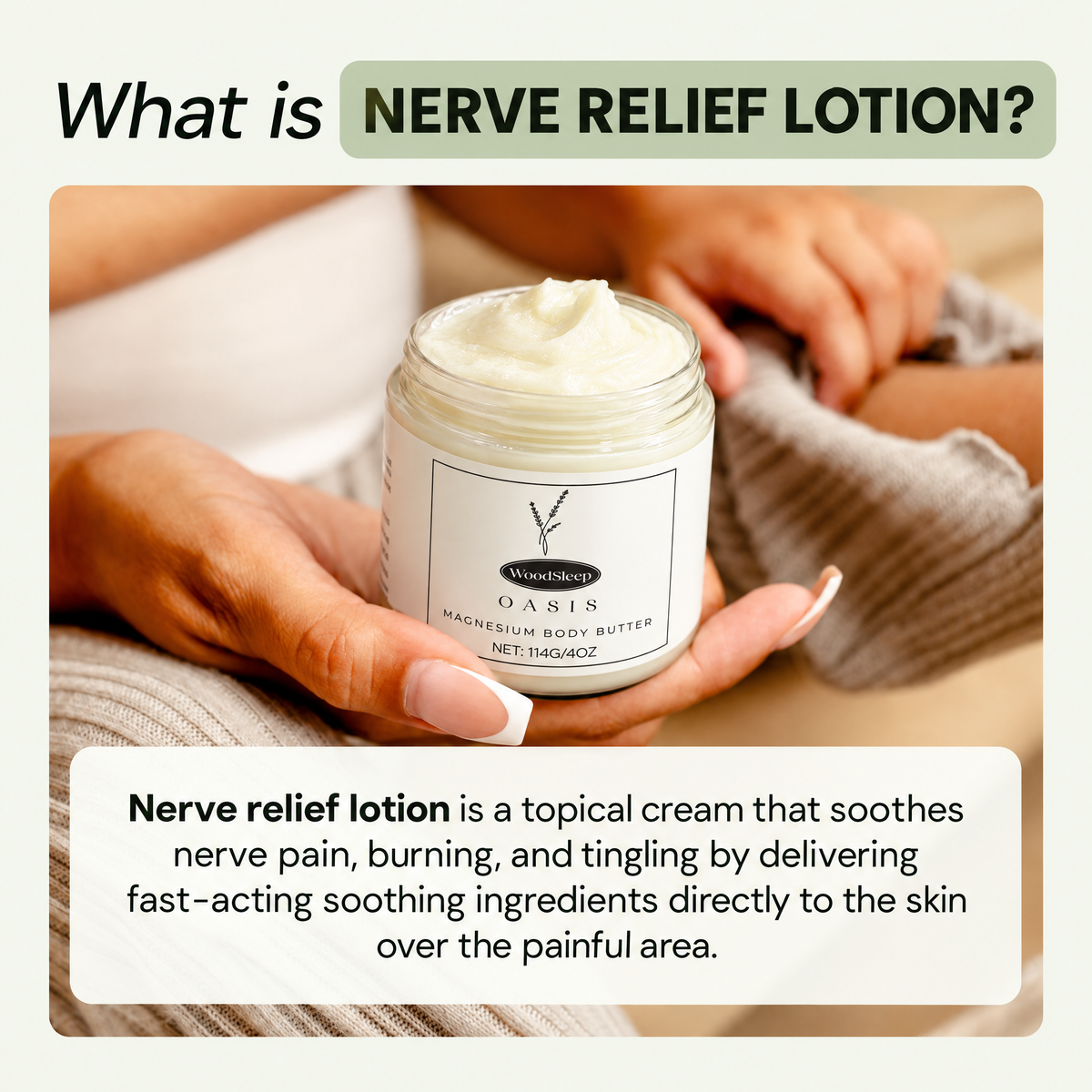 WoodSleep- Nerve Relief Lotion