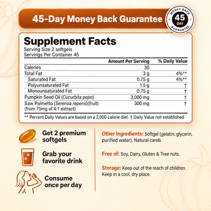HairViva™ – Pumpkin Seed Oil Plus