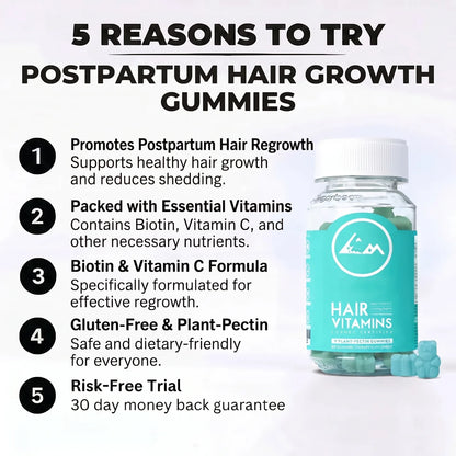 Postpartum Hair Growth Gummies