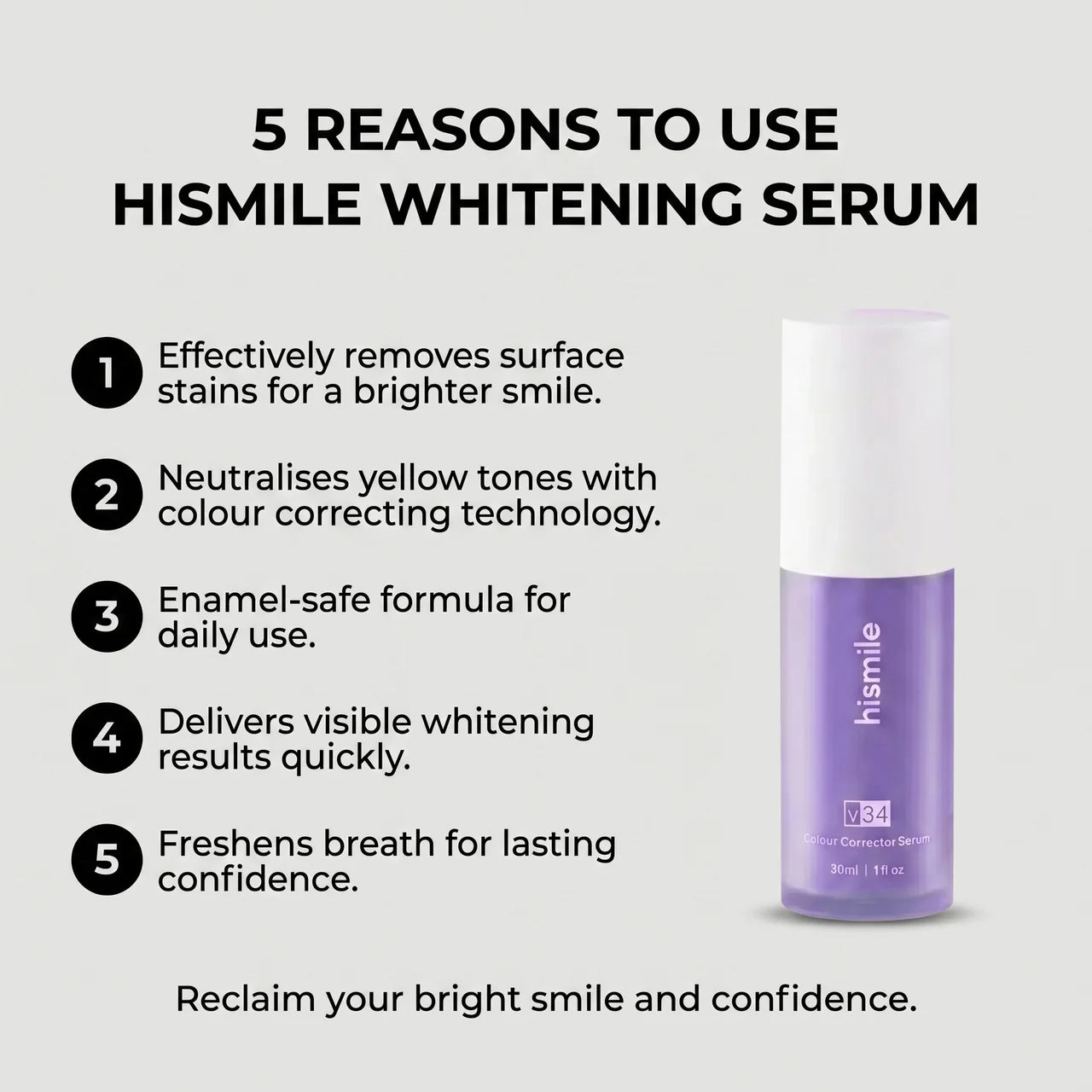 Hismile Whitening Serum